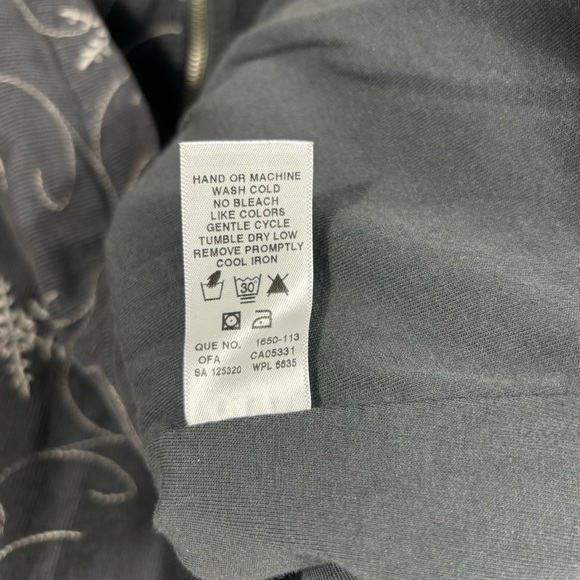 Woolrich Snowflake Embroidered 100% Cotton Vest | Size XL - Picture 8 of 8